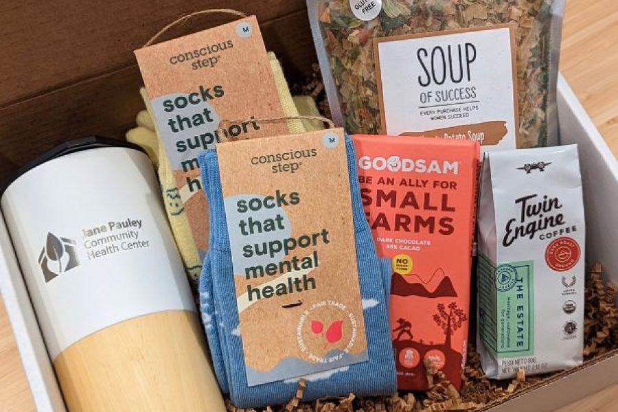 Eco-friendly and cause-related give back gift boxes for corporate gifting